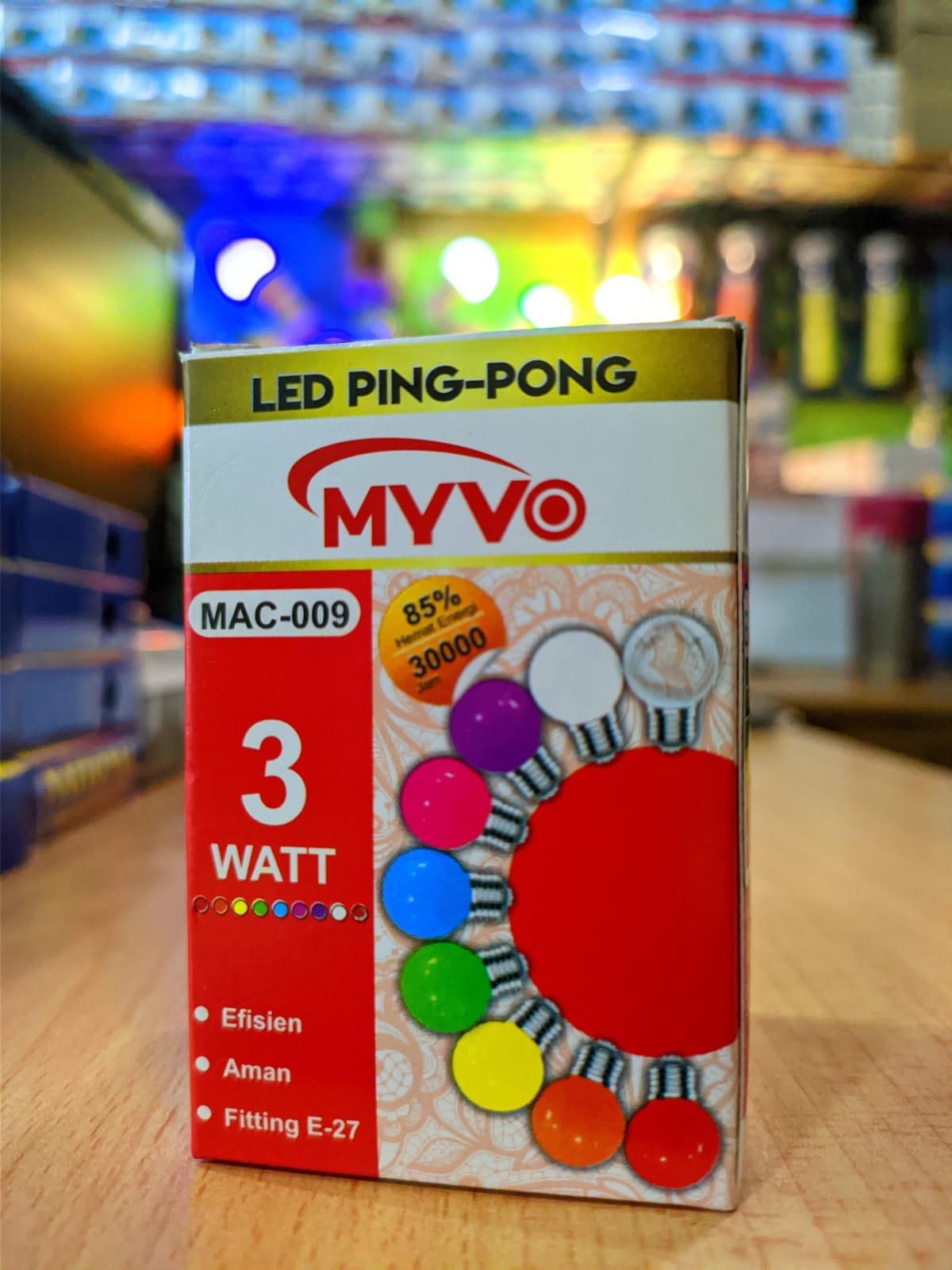 LAMPU LED PING PONG 3 WATT