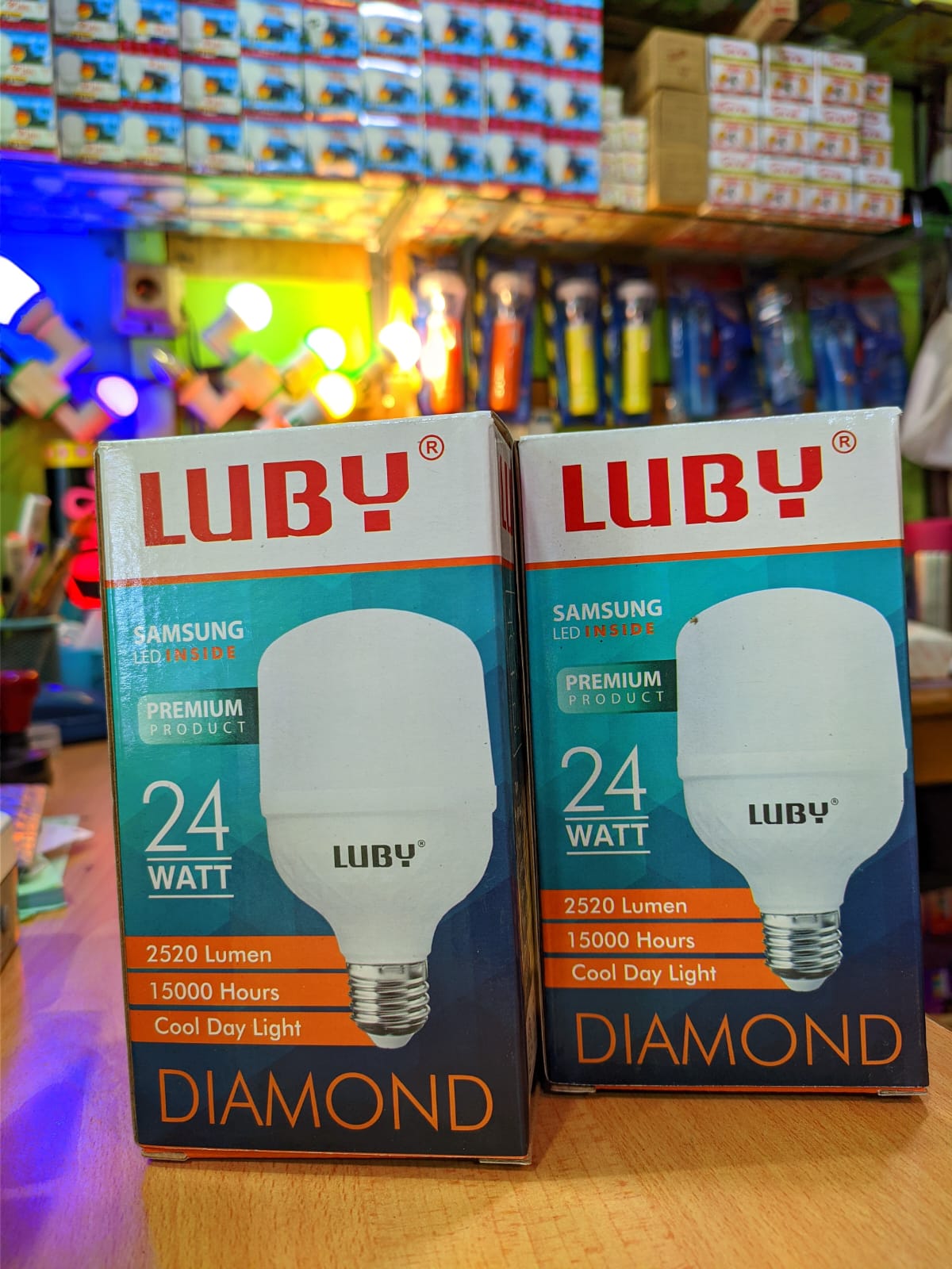LAMPU LED LUBY DIAMOND 24 WATT