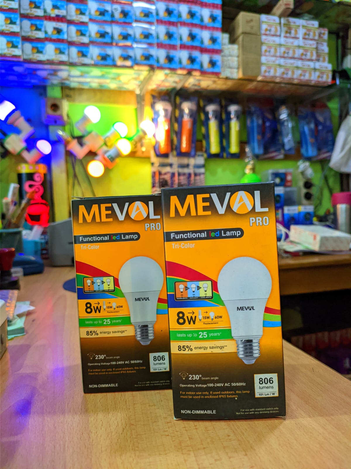 LAMPU LED MEVAL 8 WATT