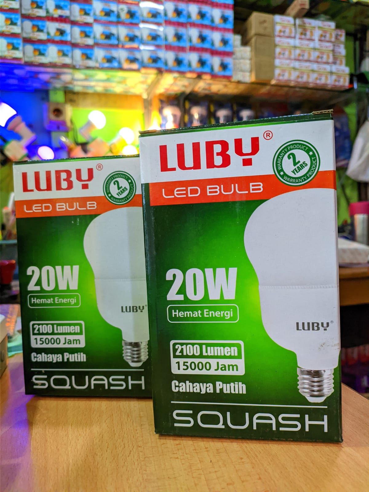 LAMPU LED LUBY SQUASH 20 WATT