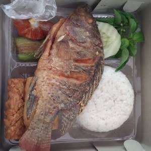 Nasi + Ikan + Sayur + Buah (Optional)