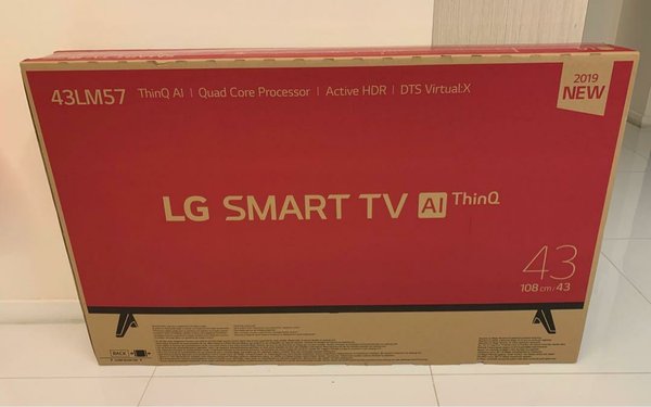 TV LG 43 INCHI 43LM5750 SMART TV BRACKET + INSTALASI