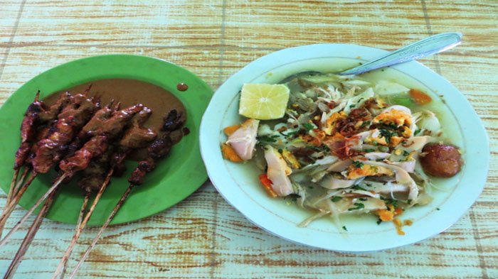 SOTO BANJAR + SATE