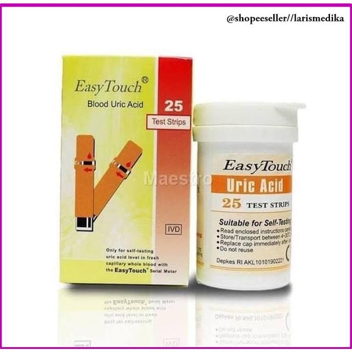 Easy Touch Blood Uric Acid Test strips