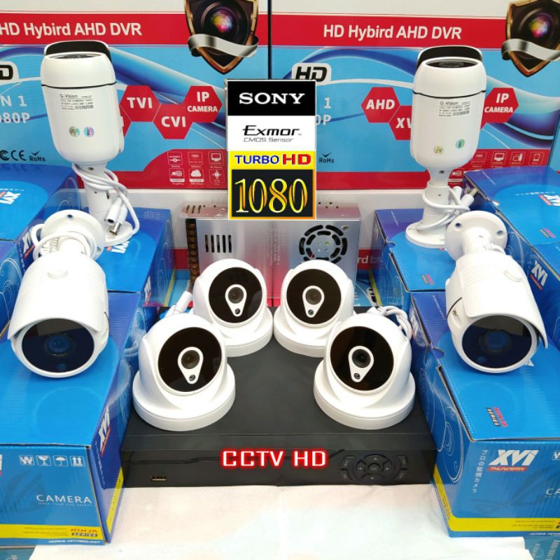 Paket CCTV 8 titik channel 8 kamera