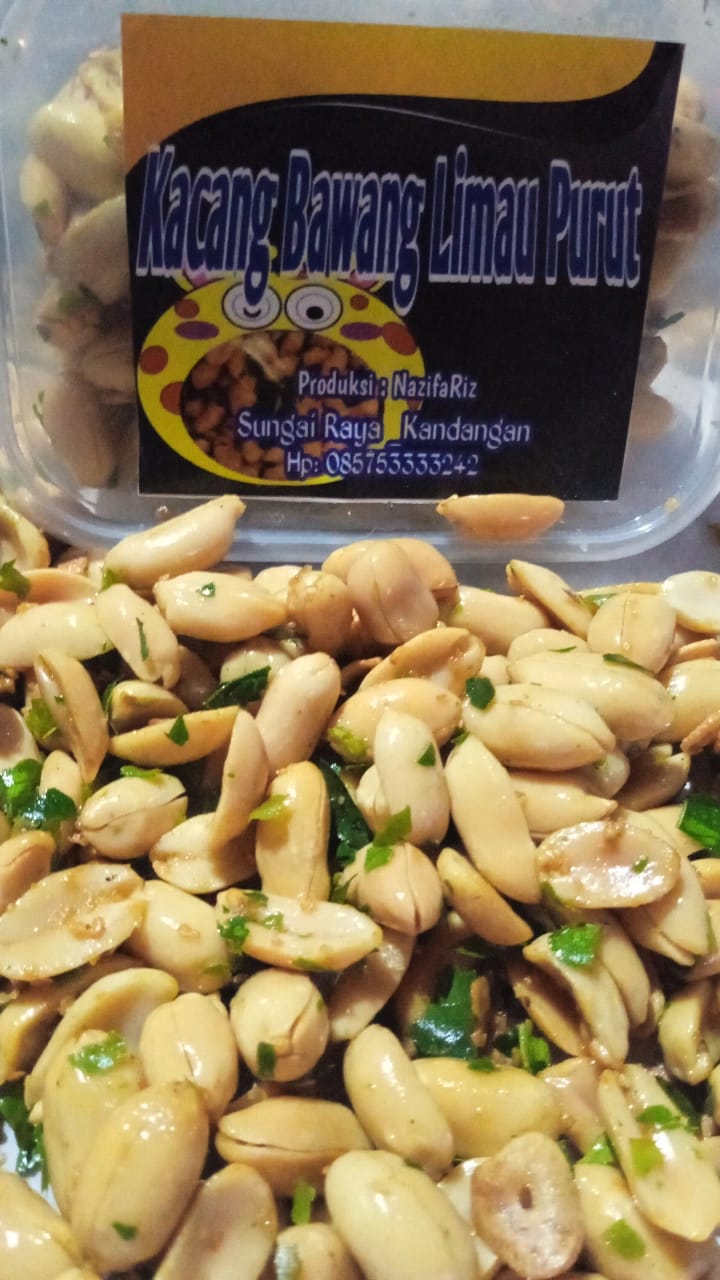 Kacang bawang limau purut