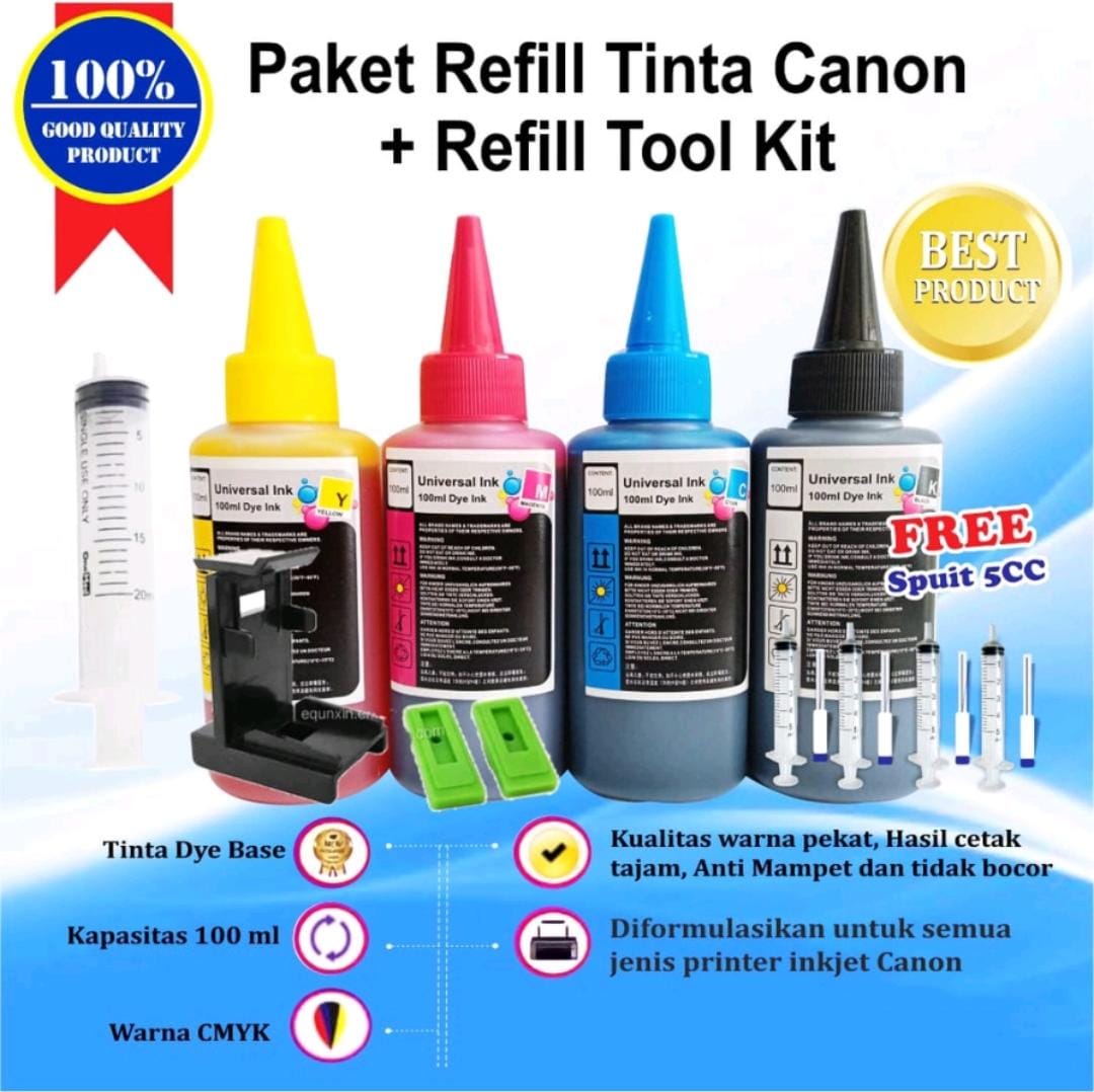 Tinta refill printer warna original