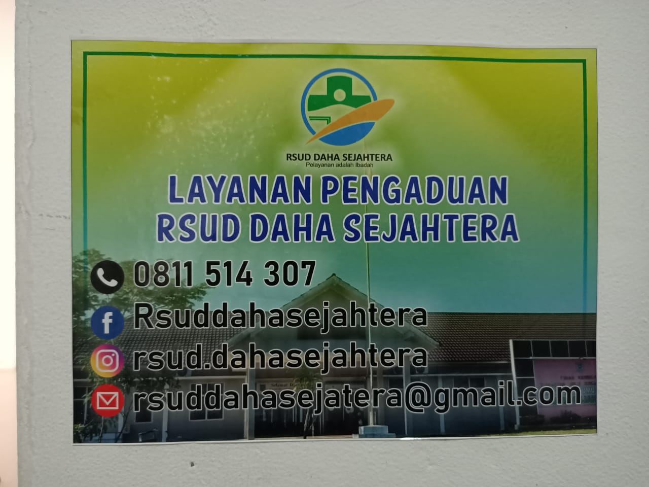 CETAK STIKER RSUD DAHA SEJAHTERA