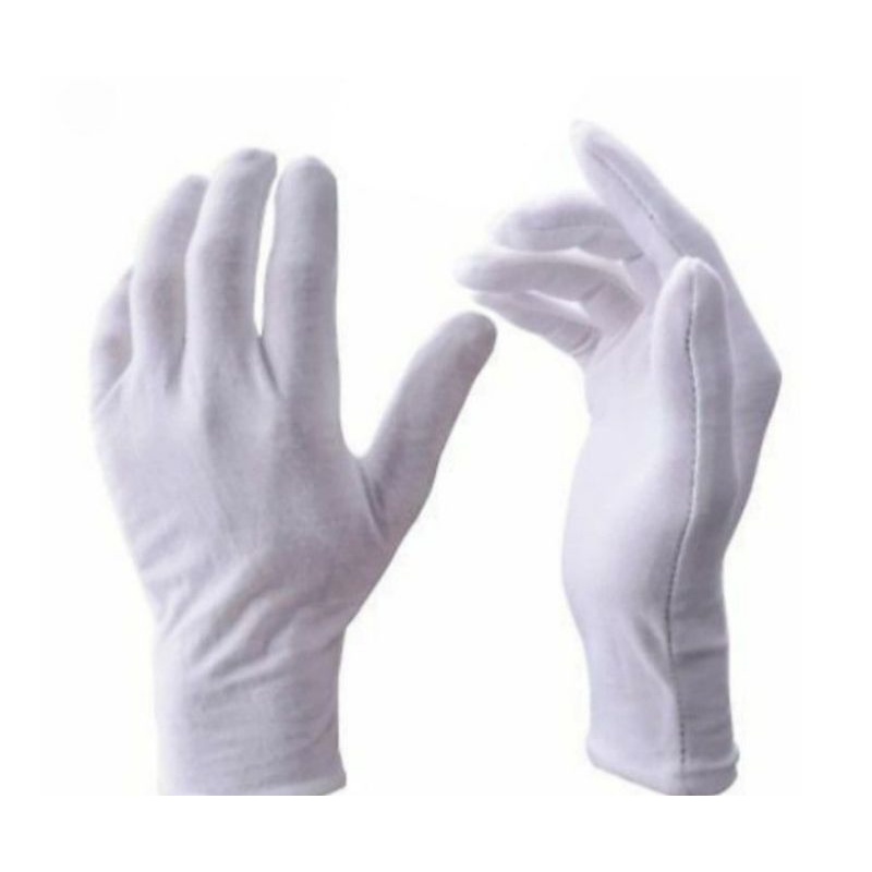 Sarung tangan putih standar TNI