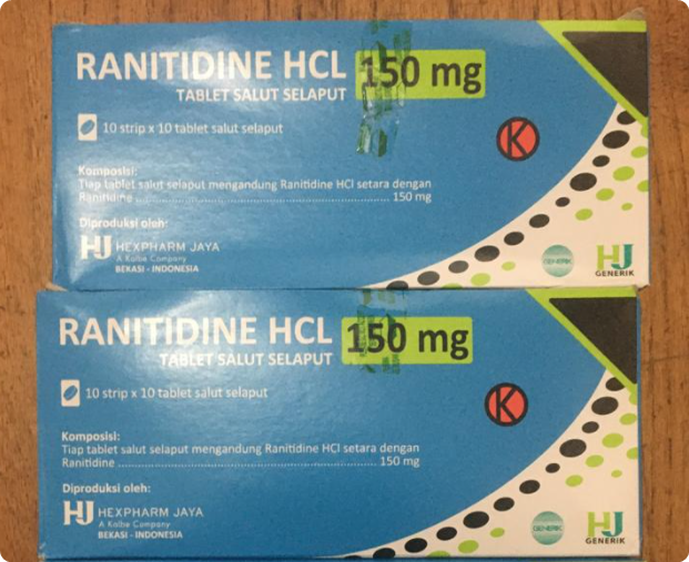RANITIDINE HCL 150 mg