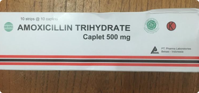 AMOXICILLIN TRIHIDRATE 500 MG