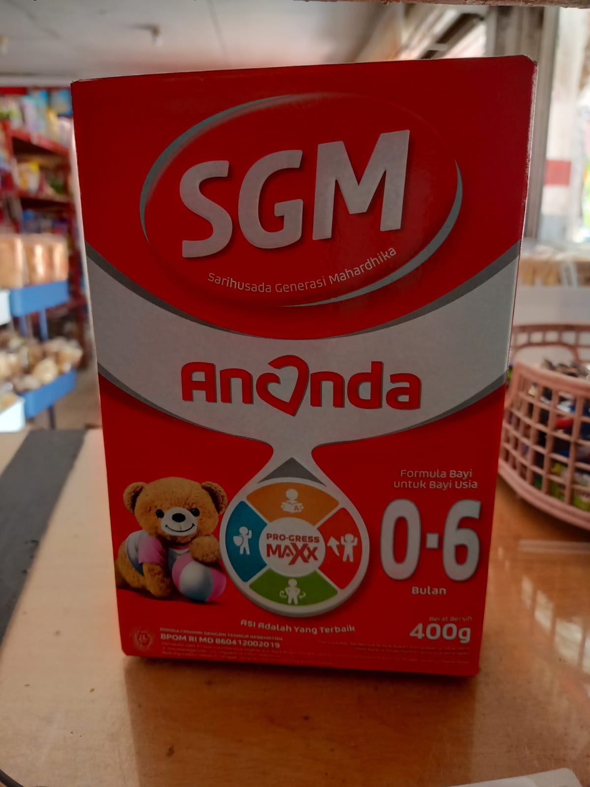 SGM Ananda 0-6 bulan 400 gram