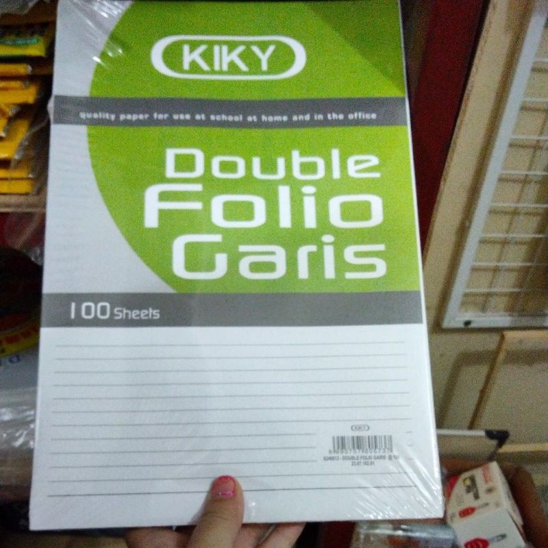 KERTAS DOUBLE FOLIO KIKY @100