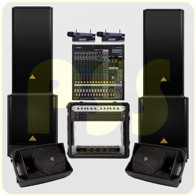 Sound Sistem 1 paket ( salon, Mixer, Microphone, dll )
