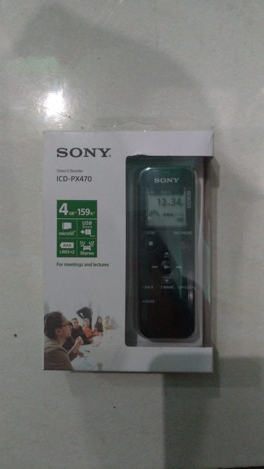 SONY ICD-PX470 DIGITAL VOICE RECORDER