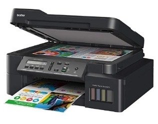 PRINTER BROTHER T820w (PRINTER, SCAN, COPY, WIFI, LCD) + INFUS
