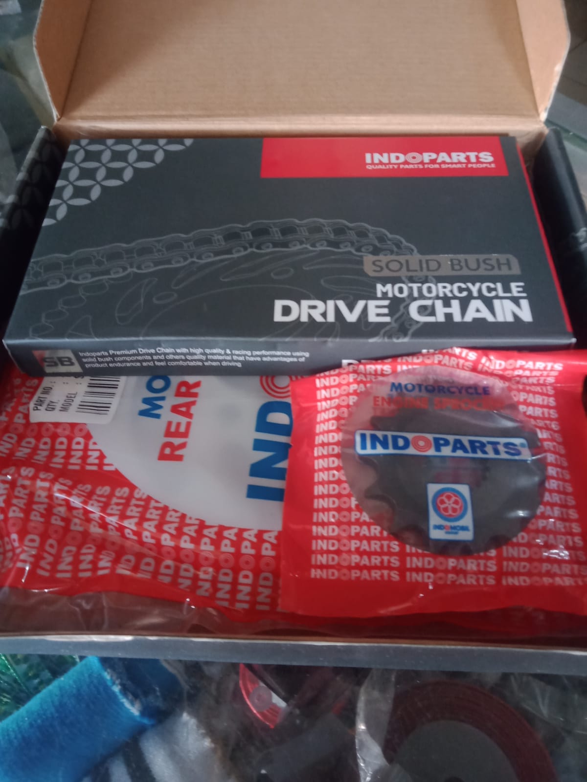 DRIVE CHAIN SET INDOPART