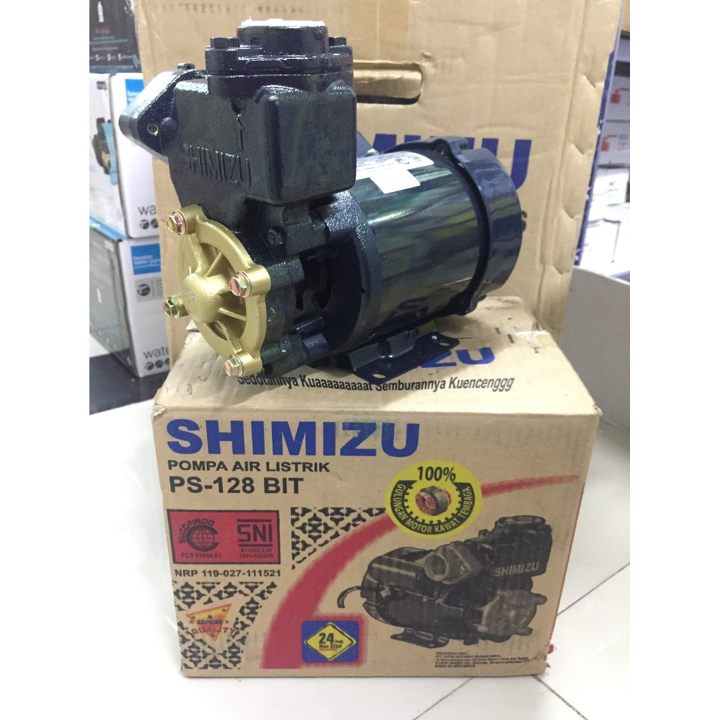 Mesin Pompa Air Listrik Shimizu PS-128 BIT