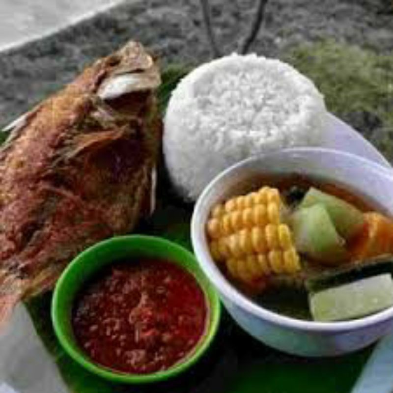 Paket Nila Goreng Sayur Asam