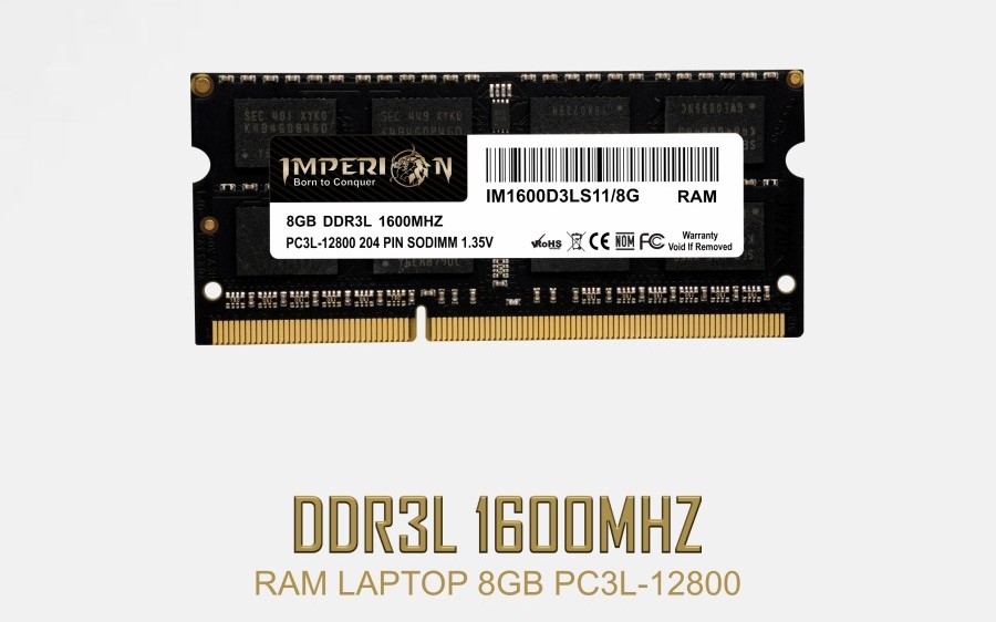 RAM DDR3L Imperion 8GB