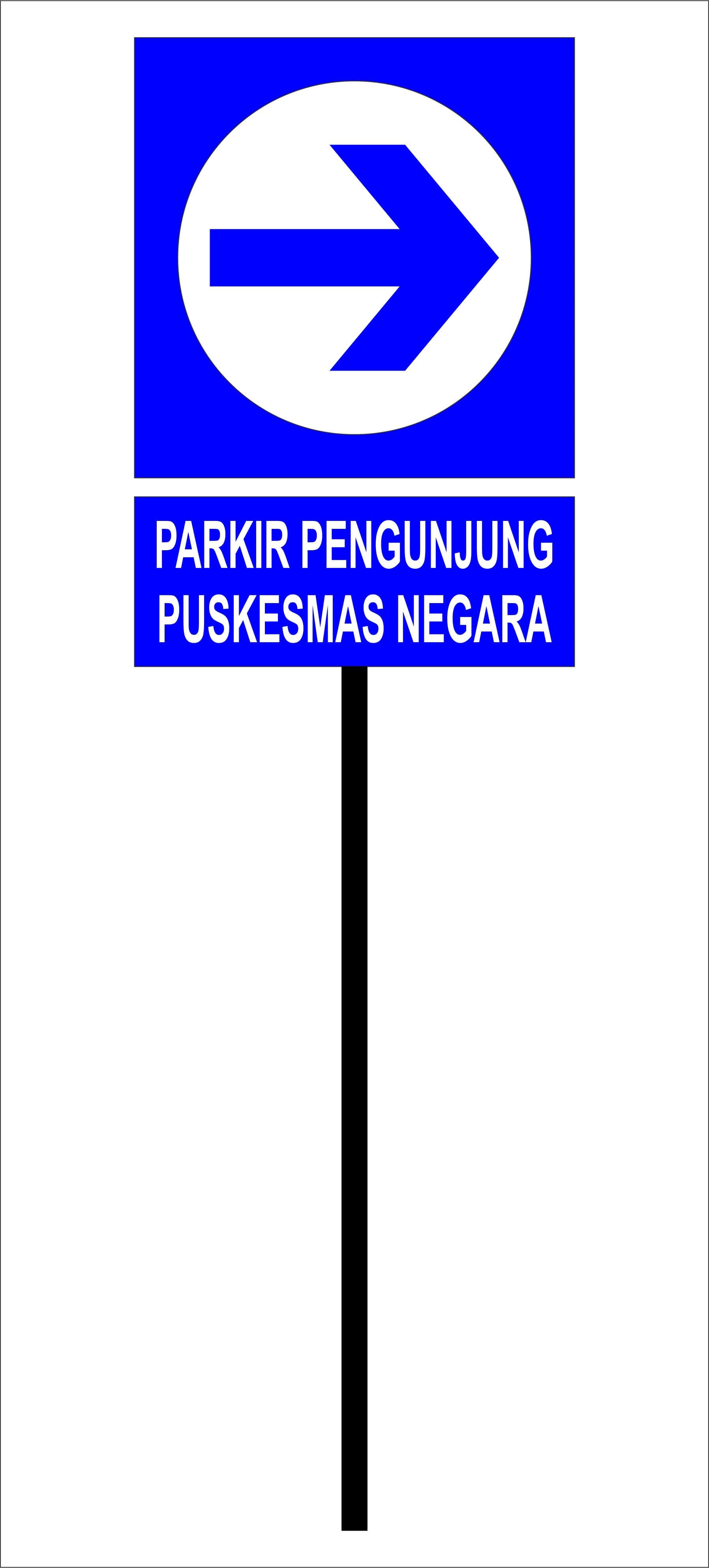 Reklame Petunjuk Arah Parkir