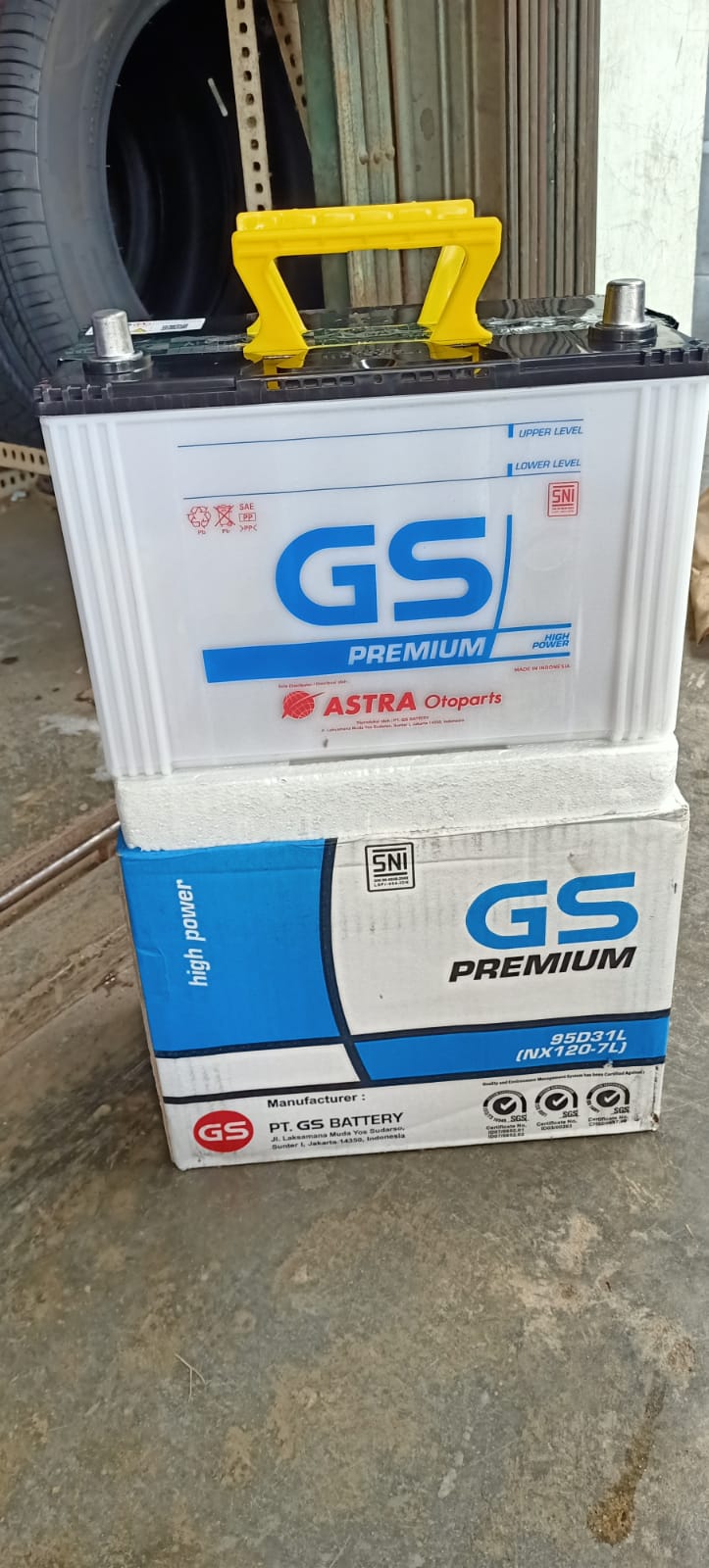 AKI GS Premium Astra 95D31L 80ah
