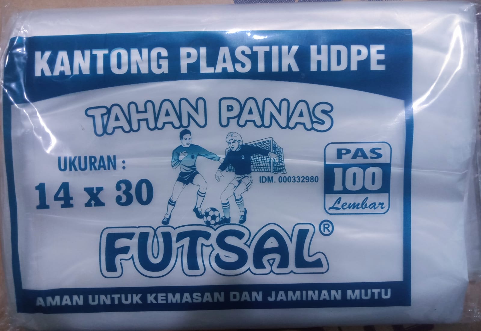 Kantong Plastik futsal 1 kg