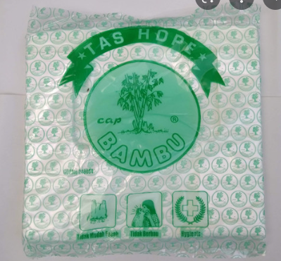 Plastik tangkai hdpe cap bambu (uk 28)