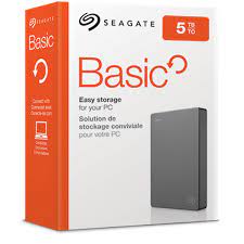 HARDISK EXTERNAL SEAGATE 5 TB  BASIC USB 3.0