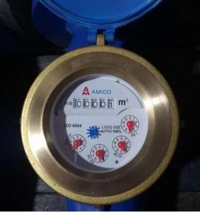 PENGADAAN WATER METER AMICO 2Inch LXSG-50 DAN JASA PEMASANGAN