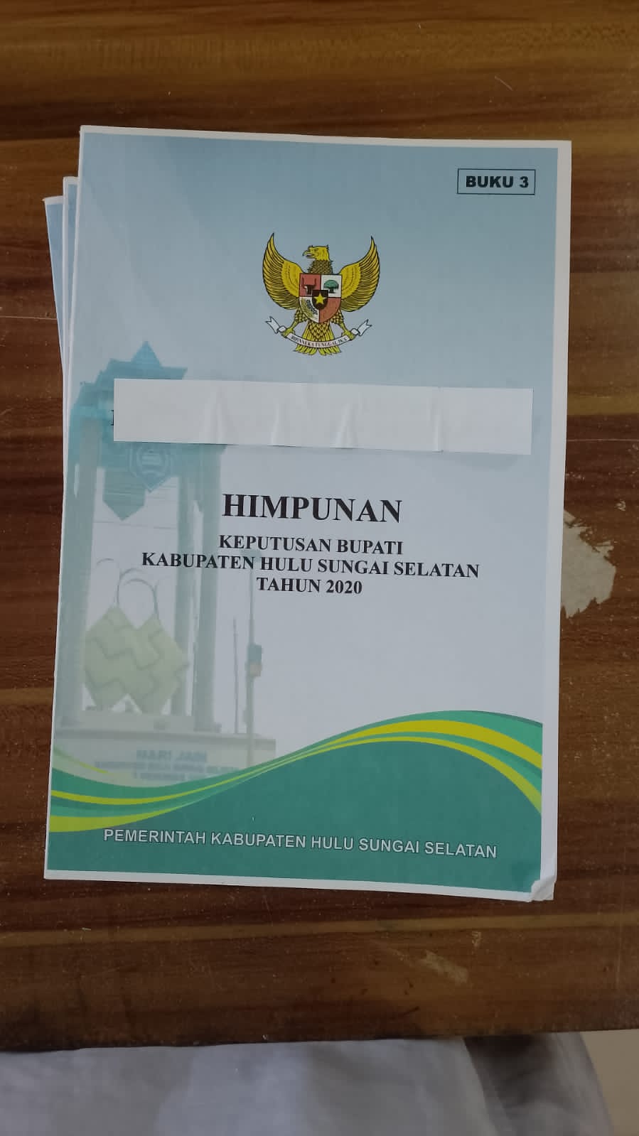 Buku Himpunan Keputusan Bupati