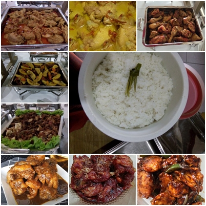 Menu Prasmanan - ayam