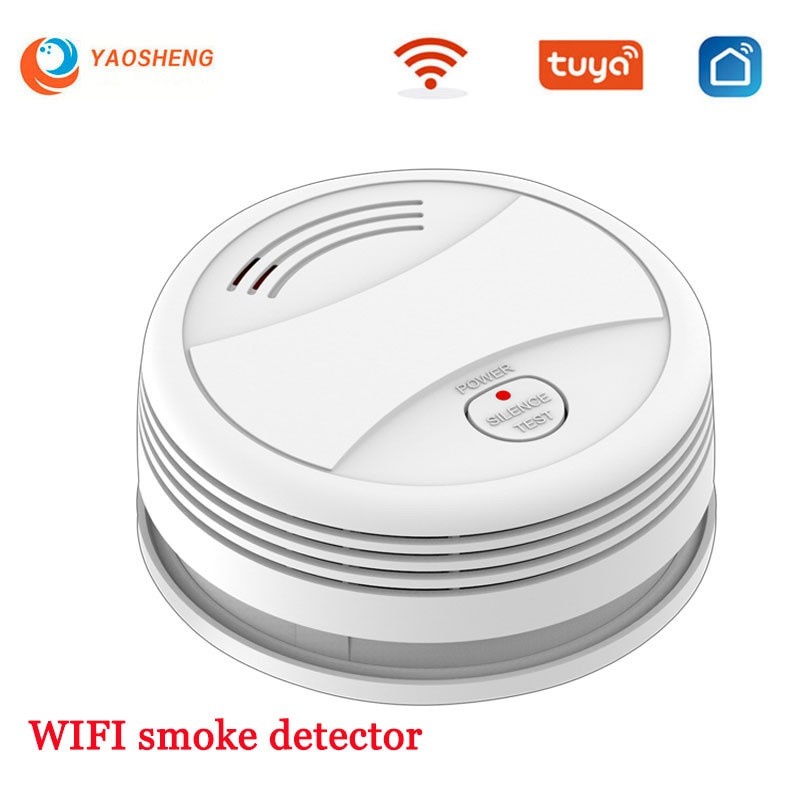 Smoke Detector Wifi Android IOS TUYA APP