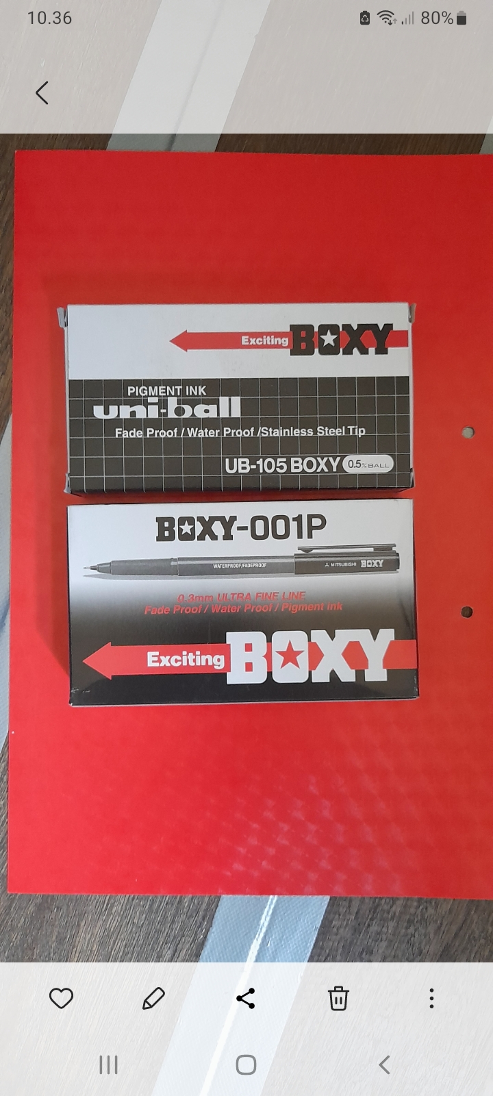 Pulpen Boxy