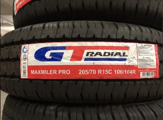 Ban Gt Radial Maxmiler Pro-205/70R15