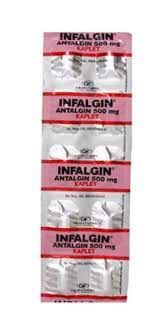 INFALGIN-METAMIZOLE SODIUM 500 mg