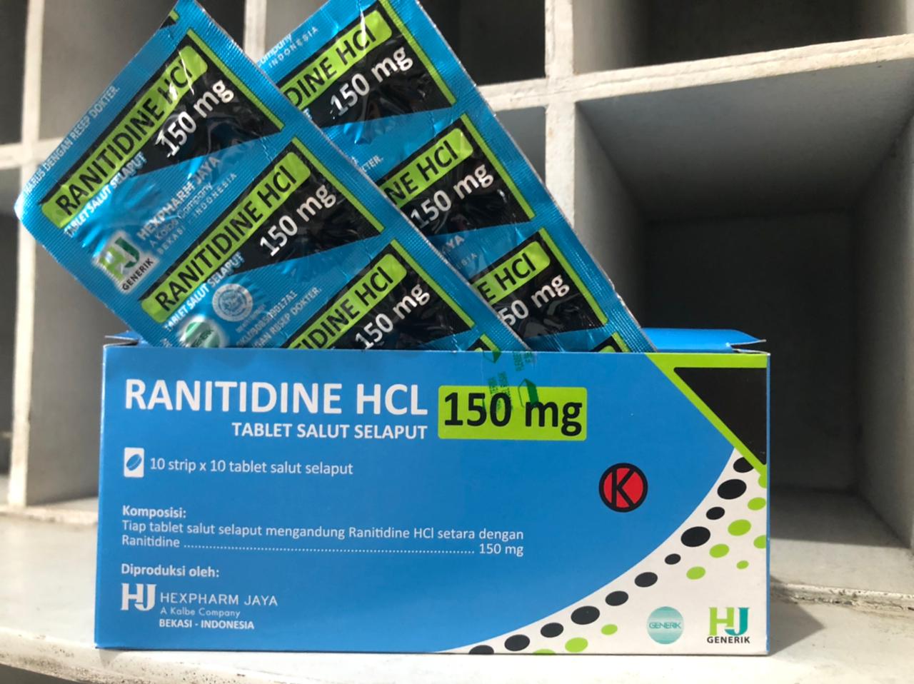 RANITIDIN HCL 150 mg