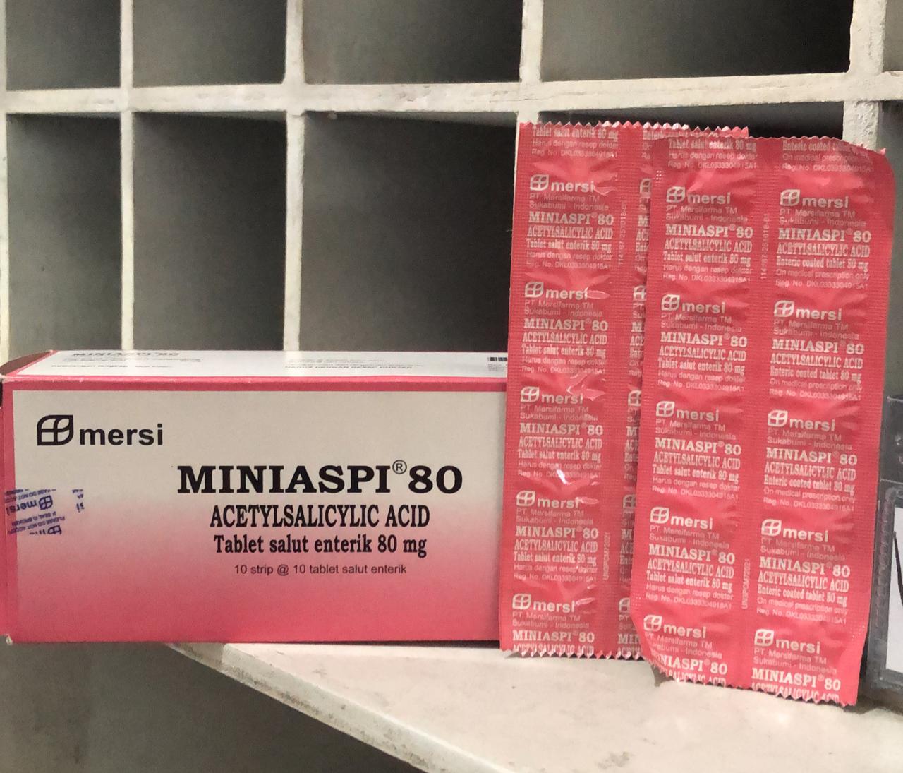 MIINIASPI 80 Acetylsalicylic Acid -  Mersi