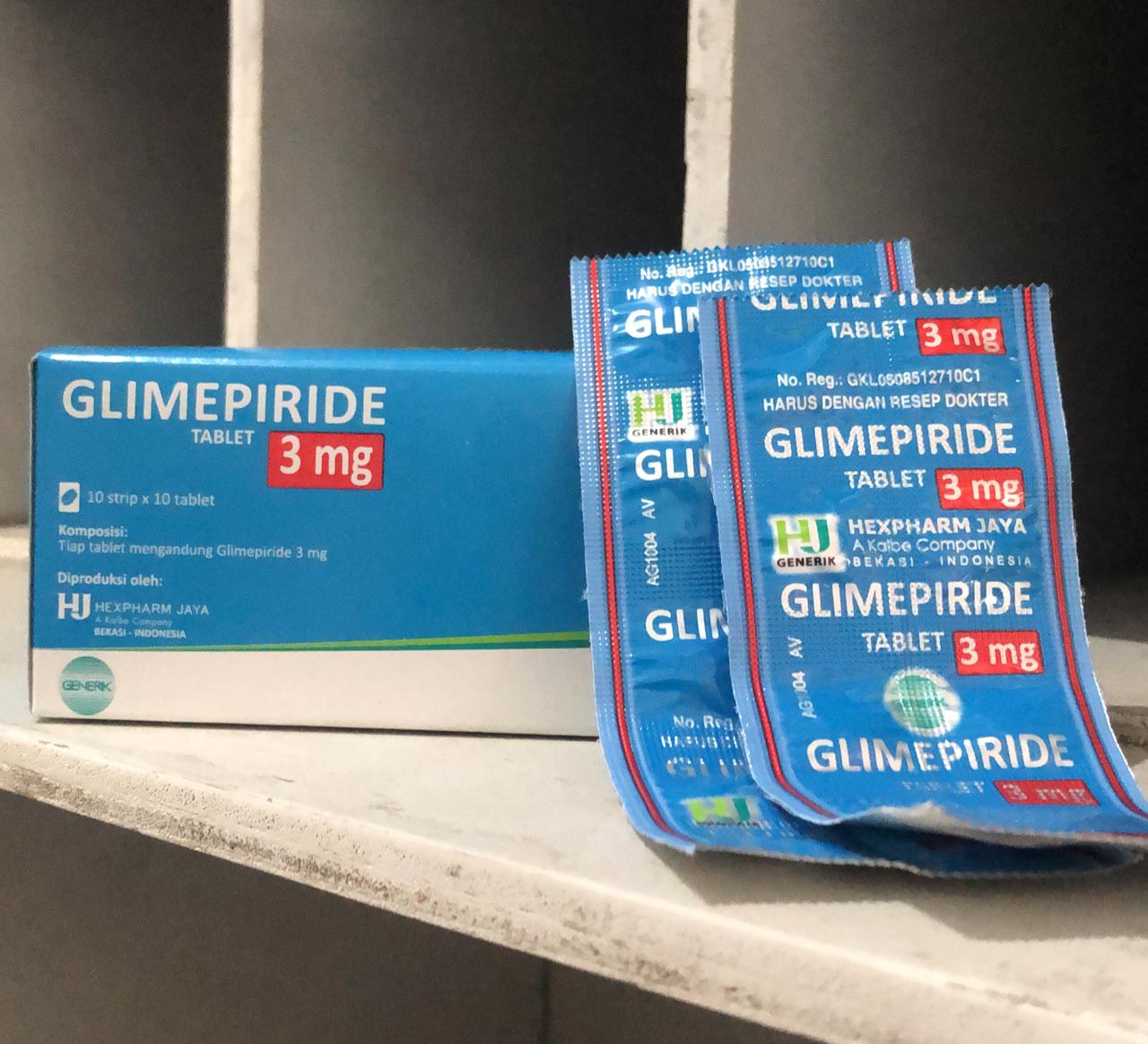 GLIMEPIRIDE 3 mg