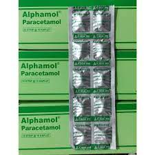 ALPHAMOL Kaplet - PARACETAMOL 600 mg