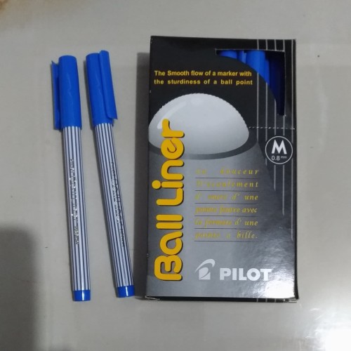 Ballpoint Balliner Warna Biru