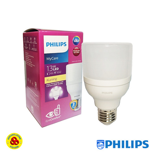 Lampu Philips LED Bright MyCare 13 watt – Kuning