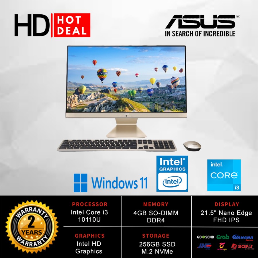 ASUS PC All In One core i3