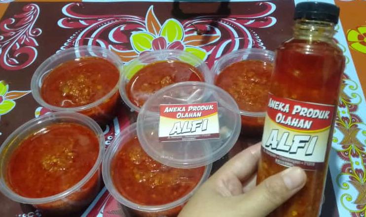 Sambal Balacan Alfi kemasan cup