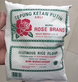 tepung ketan rose brand