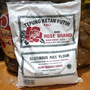 tepung ketan rose brand