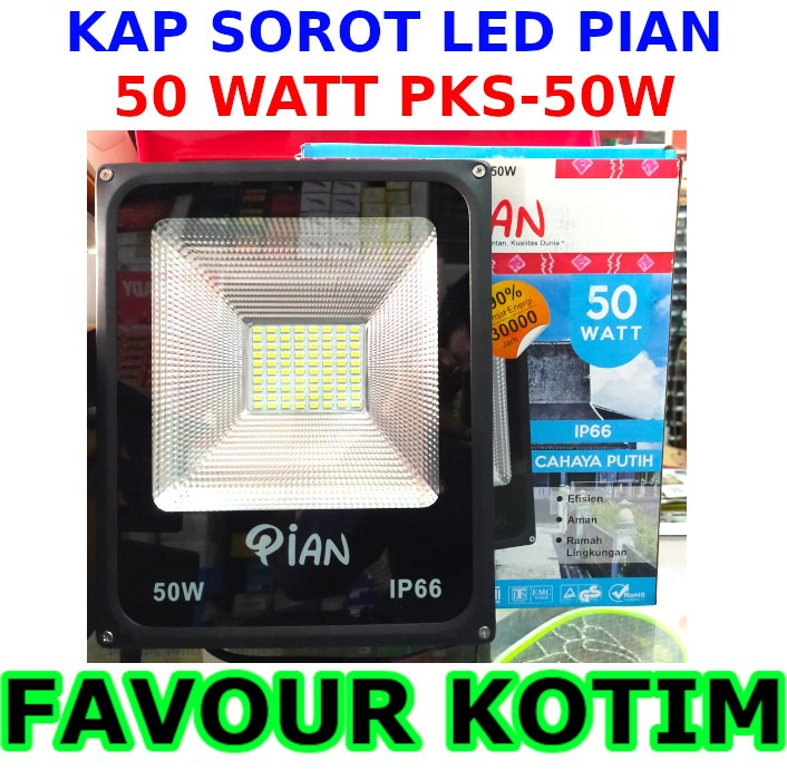 Lampu sorot led pian