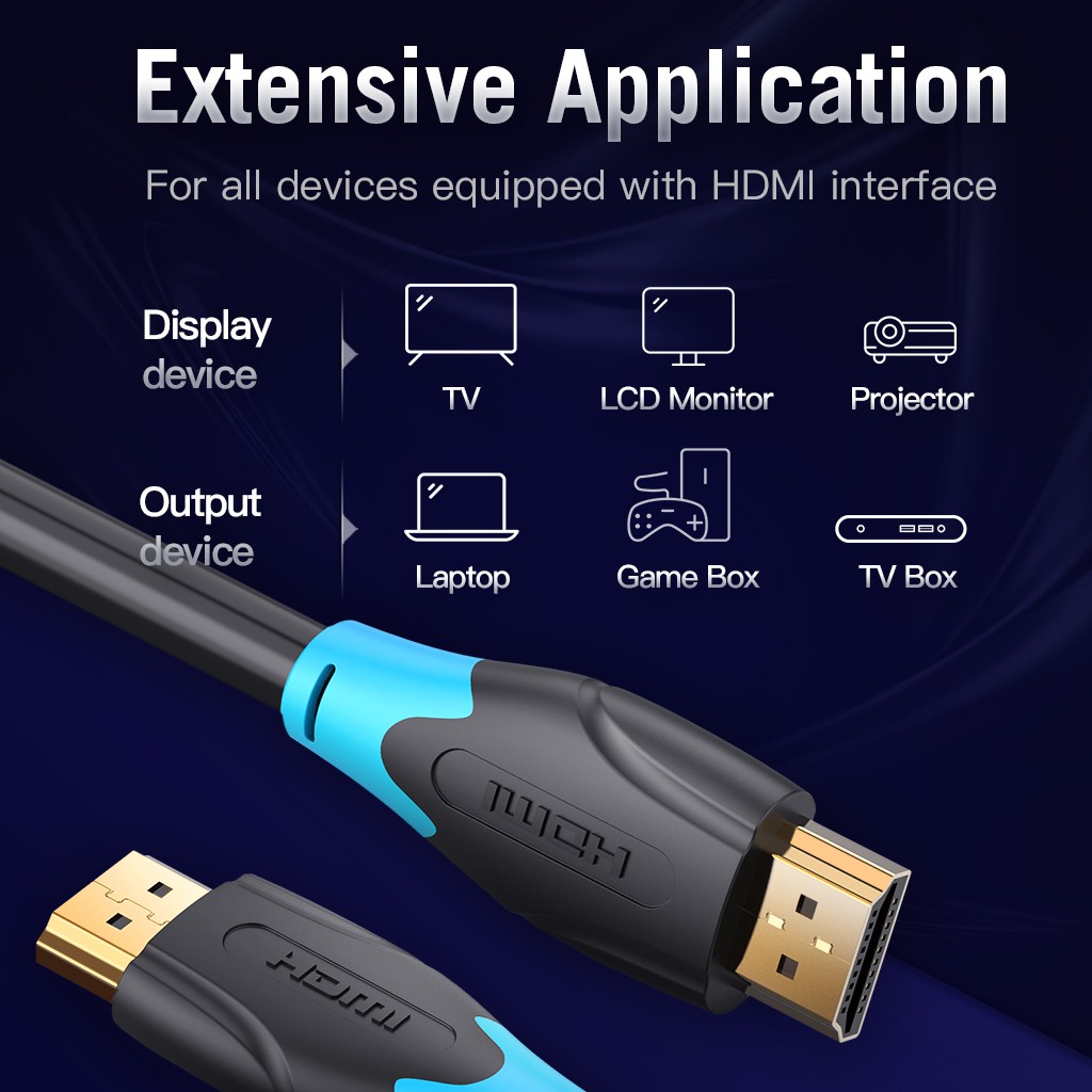 KABEL HDMI SUPPORT 4K UHD 5 METER