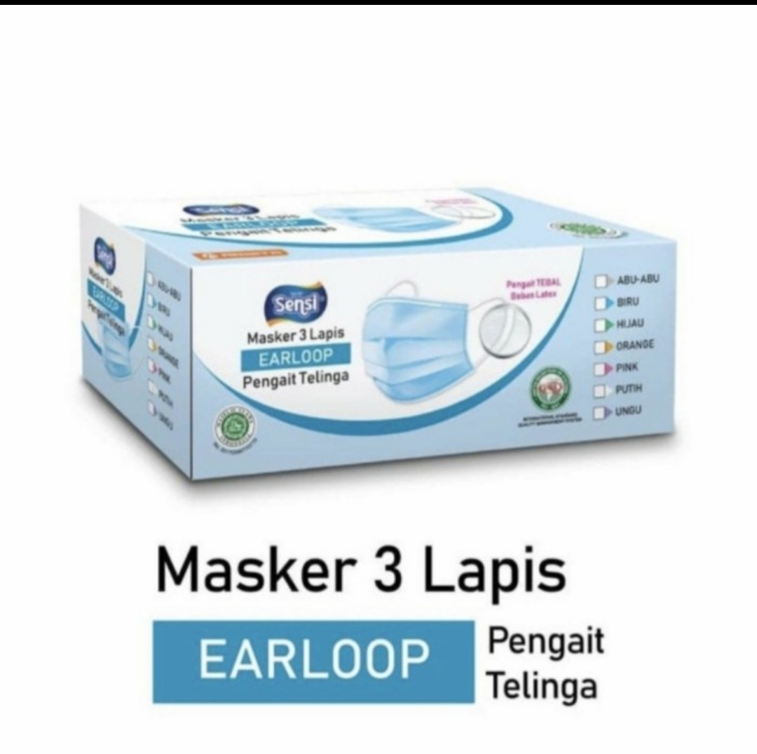 Masker Earloop Sensi