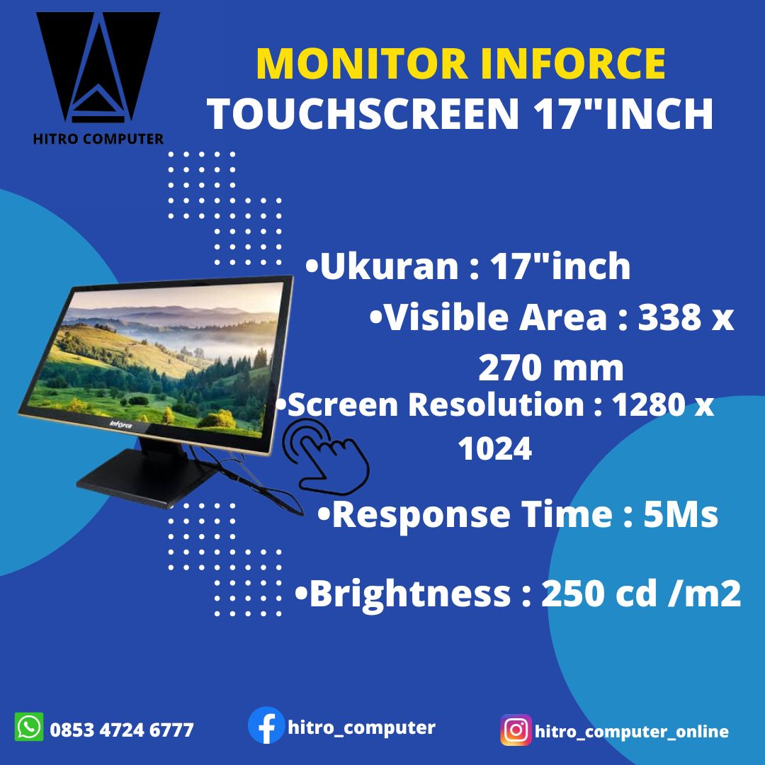 MONITOR INFORCE TOUCHSCREEN 17INCH